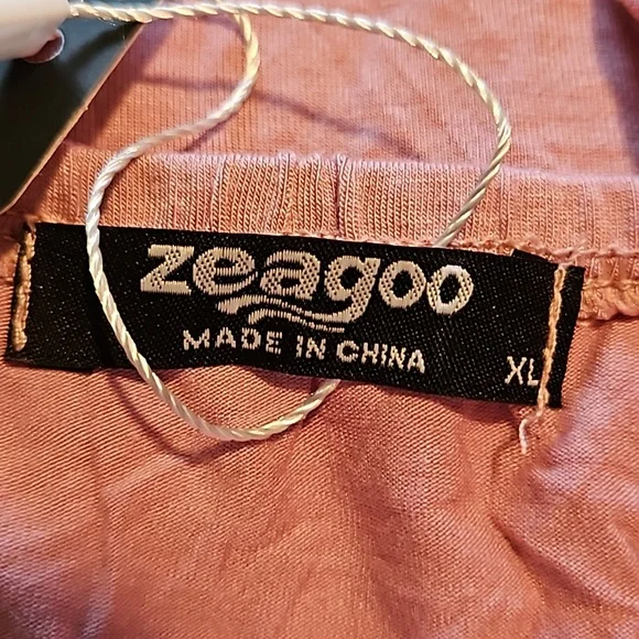 Zeagoo Coul Neck Halter Top Sz. XL NWT - Picture 6 of 6